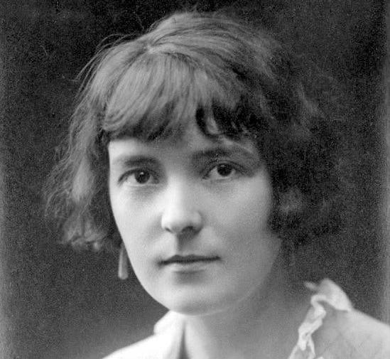 A photograph of Katherine Mansfield