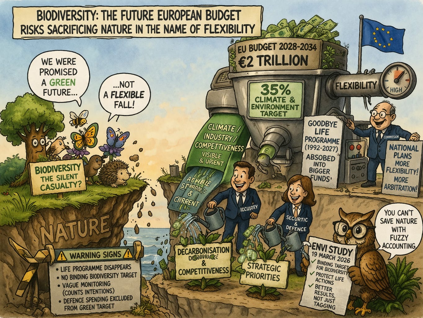 BIODIVERSITY: THE FUTURE EUROPEAN BUDGET RISKS SACRIFICING NATURE IN ...