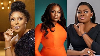 Funke Akindele, Mo Abudu & Jade Osiberu make Hollywood Reporter’s Powerful Women in film list