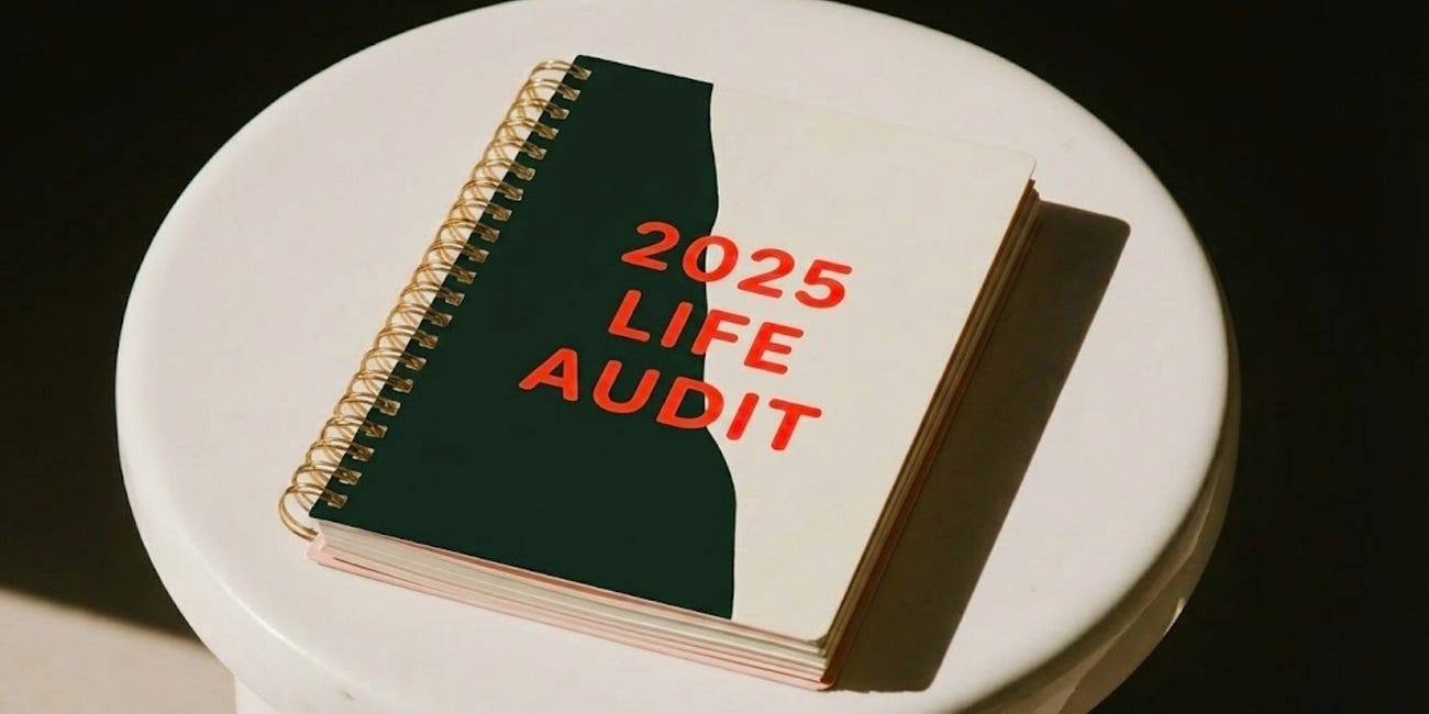 How to audit your year (without lying to yourself)