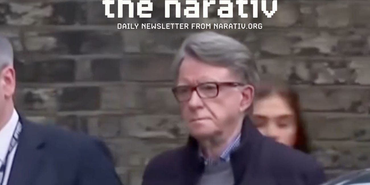 BREAKING NEWS: LORD PETER MANDELSON ARRESTED FOR EPSTEIN LEAKS