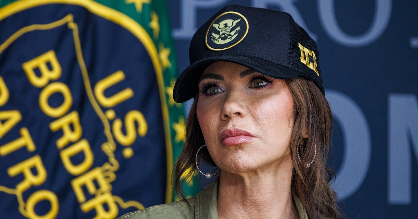 How much trouble is DHS Secretary Kristi Noem in? | Vox