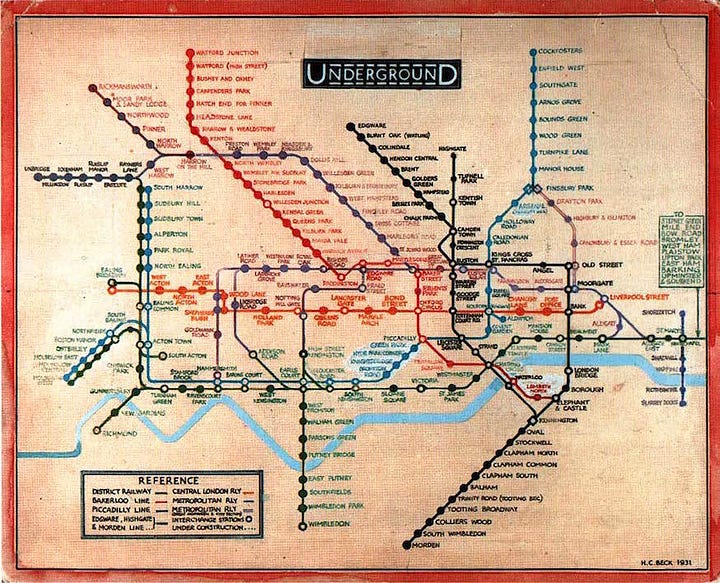London Underground map