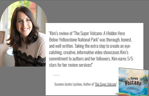 Testimonials for Kim's Book Review Services