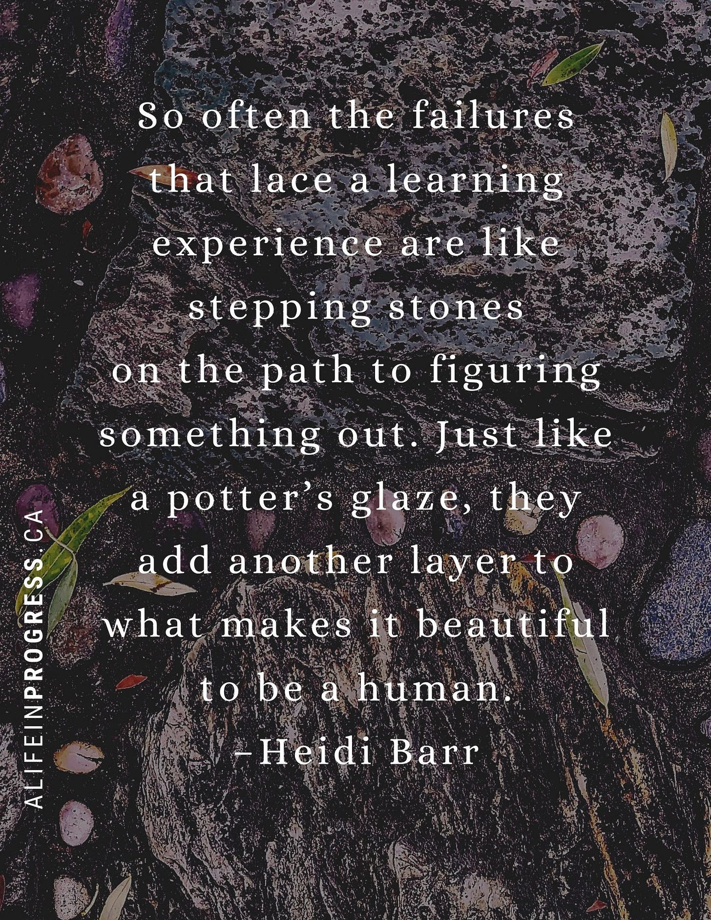 permission to fail builds strength and courage