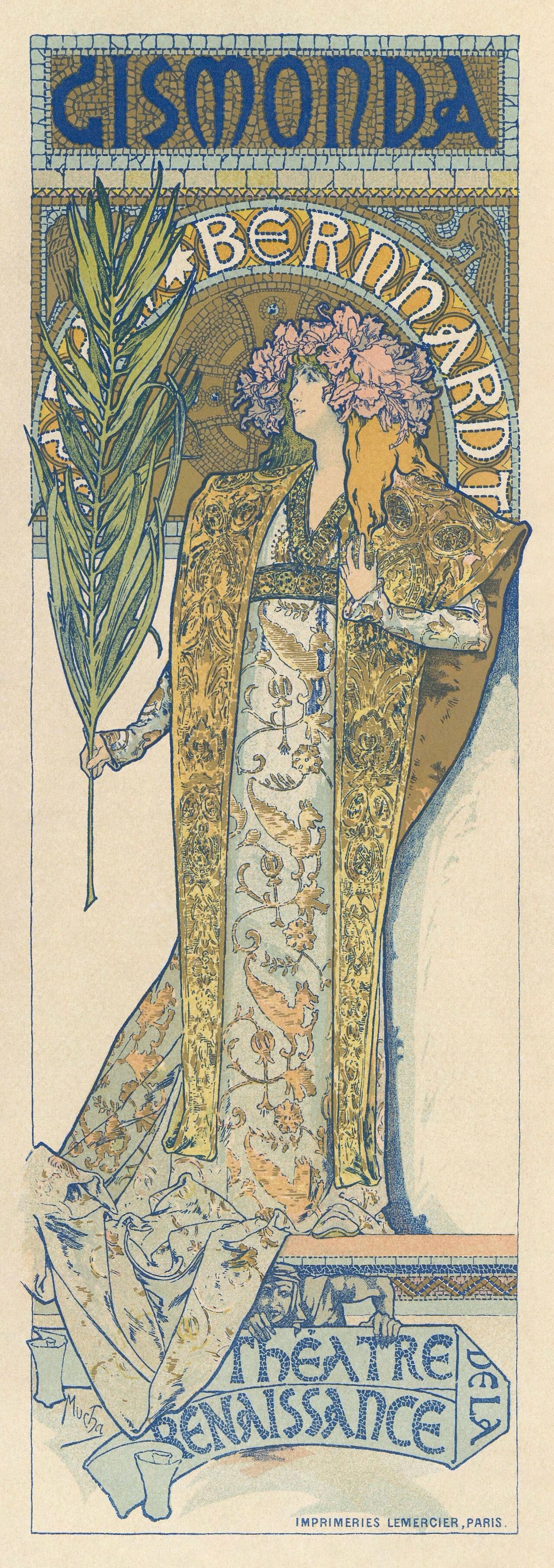 Gismonda poster by Mucha Gismonda poster by Mucha