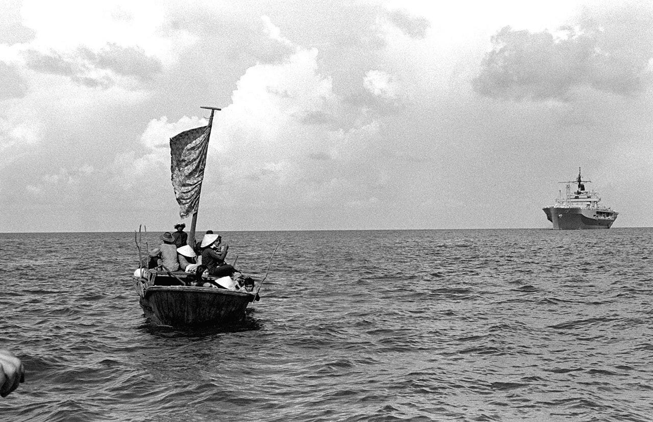 Boat People': A Tale of Two Seas — Refugee History.