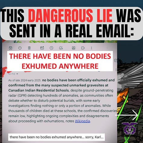 5 slides providing more details, including a snapshot of the email he was sent.