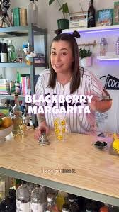 MARGARITA WEEK: Day Two 🍋‍🟩, BlackBerry Marg, Day two calls for a big ol  juicy margarita., Here we play with the margarita as a template. Swapping  out the standard orange liqueur for another fruit ...