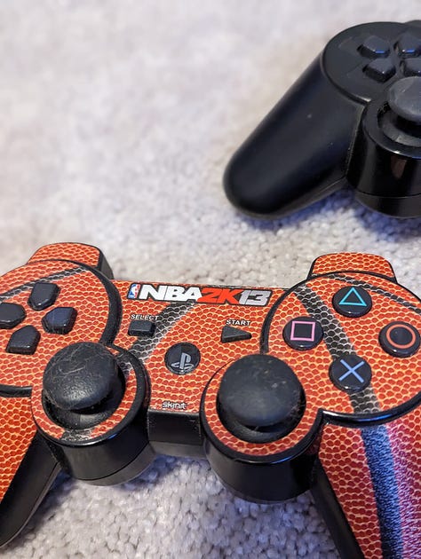 PS3 controllers of the rainbow!