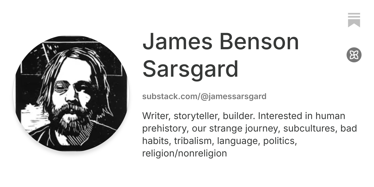 James Benson Sarsgard | Substack