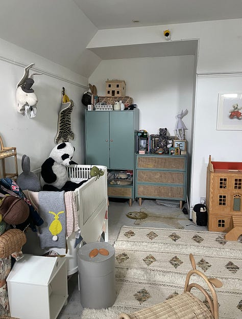 bunkroom makeover before and after details