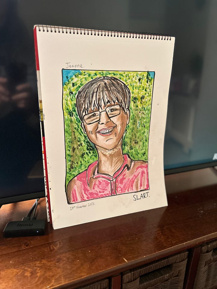 Jeanne S Portrait by SLART.