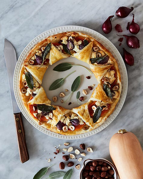 Recettes d'automne et sauge croustillante