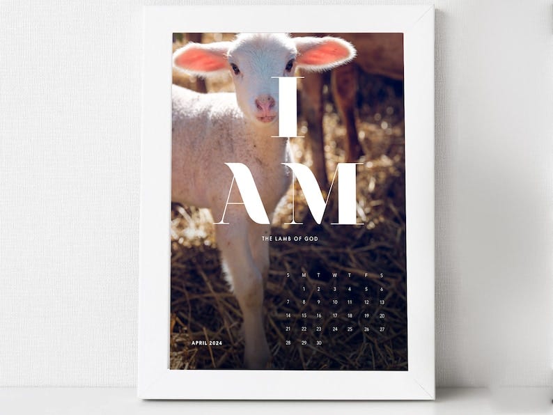 I AM Calendar 2024 image 1