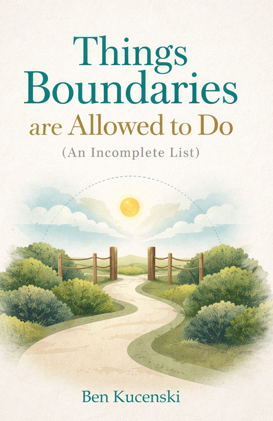 Things Boundaries are Allowed to Do