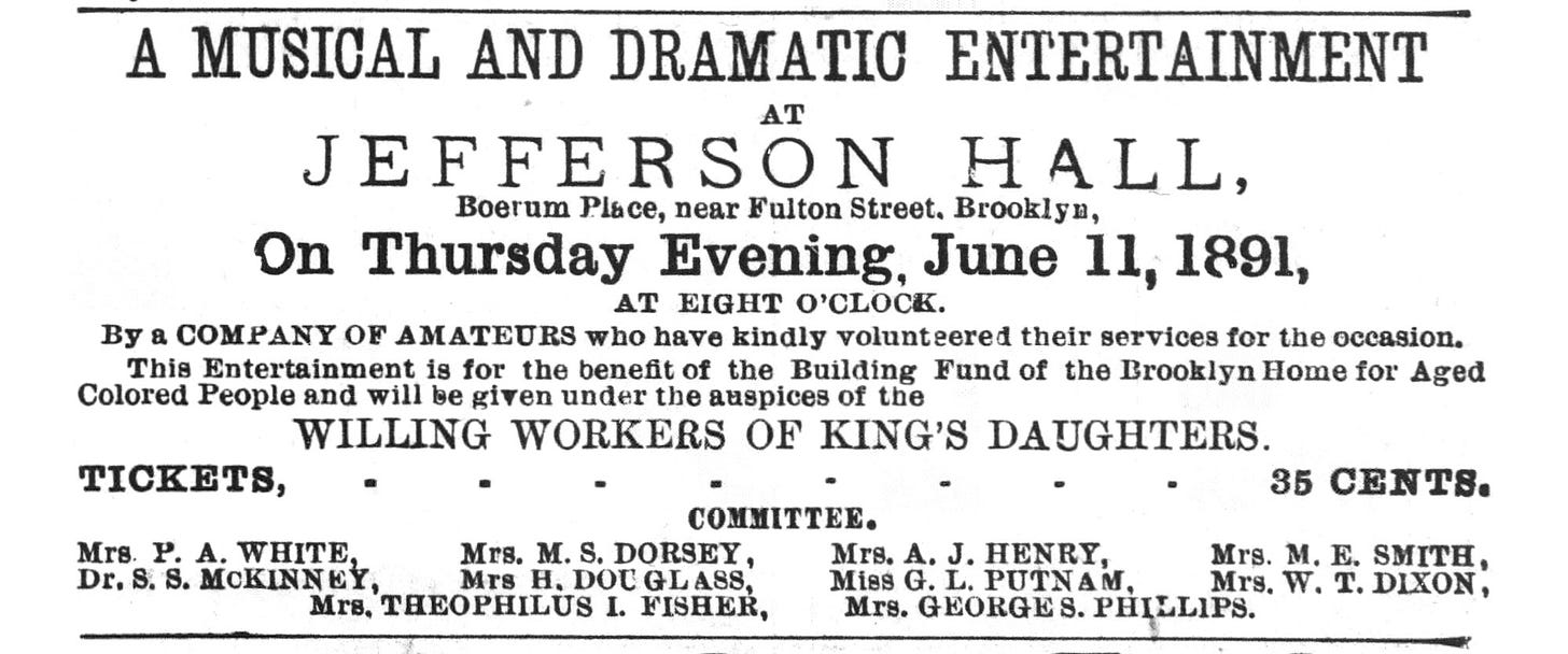 ad for a musical benefit at jefferson hall ad for a musical benefit at jefferson hall