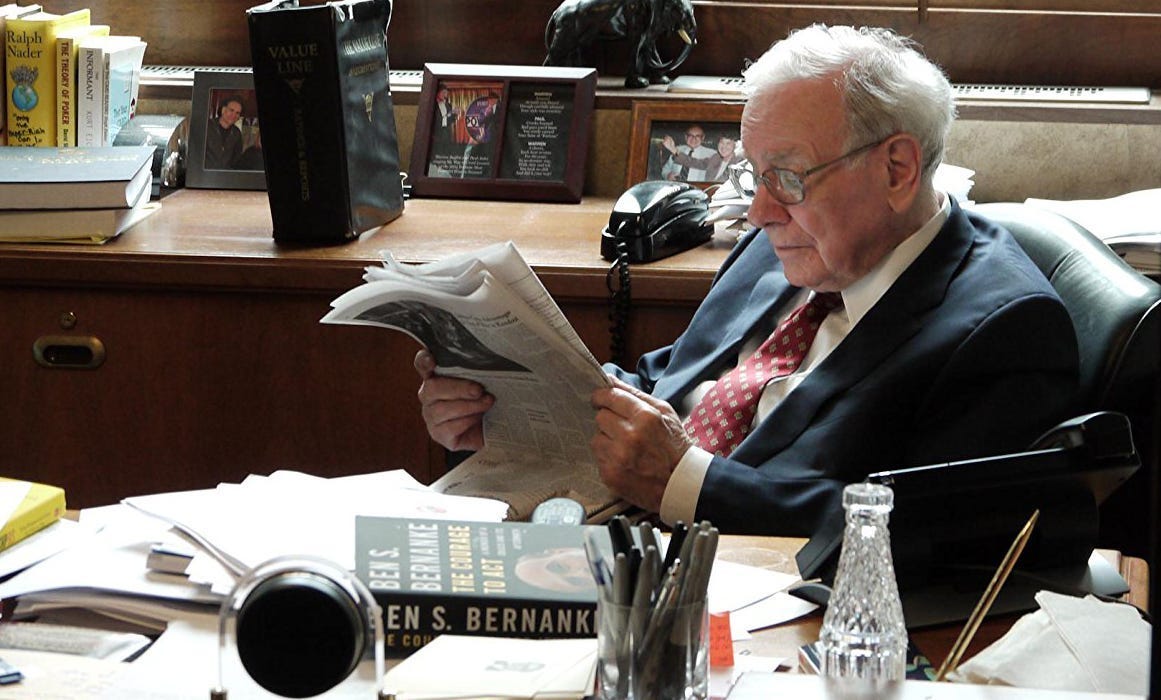 Why Warren Buffet Spends 80% of His Day Reading - The Shortform - Medium