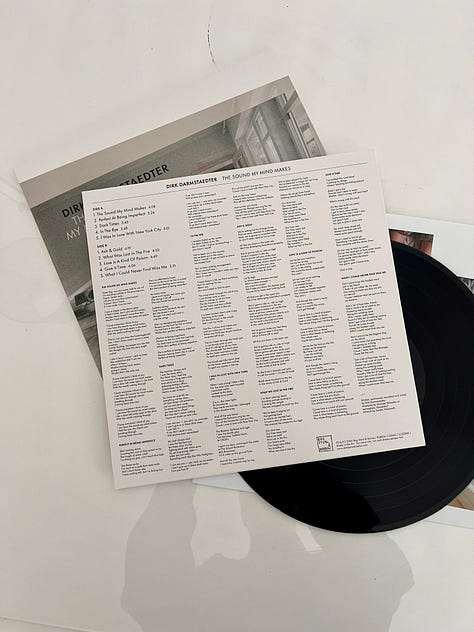 THE SOUND MY MIND MAKES has arrived. Check it out in my Bandcamp Shop