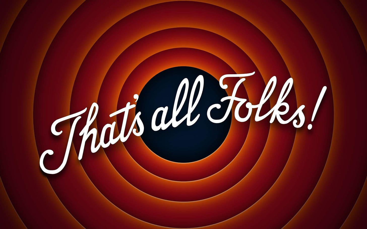 That's All Folks! - Looney Tunes HD Wallpaper