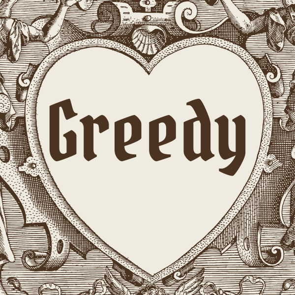 Greedy logo