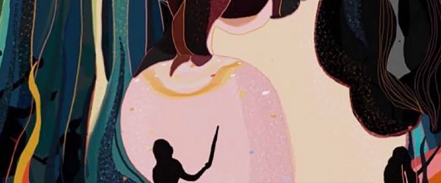 1Q84 book novel by Haruki Murakami Illustration Print – Faye Chan Art