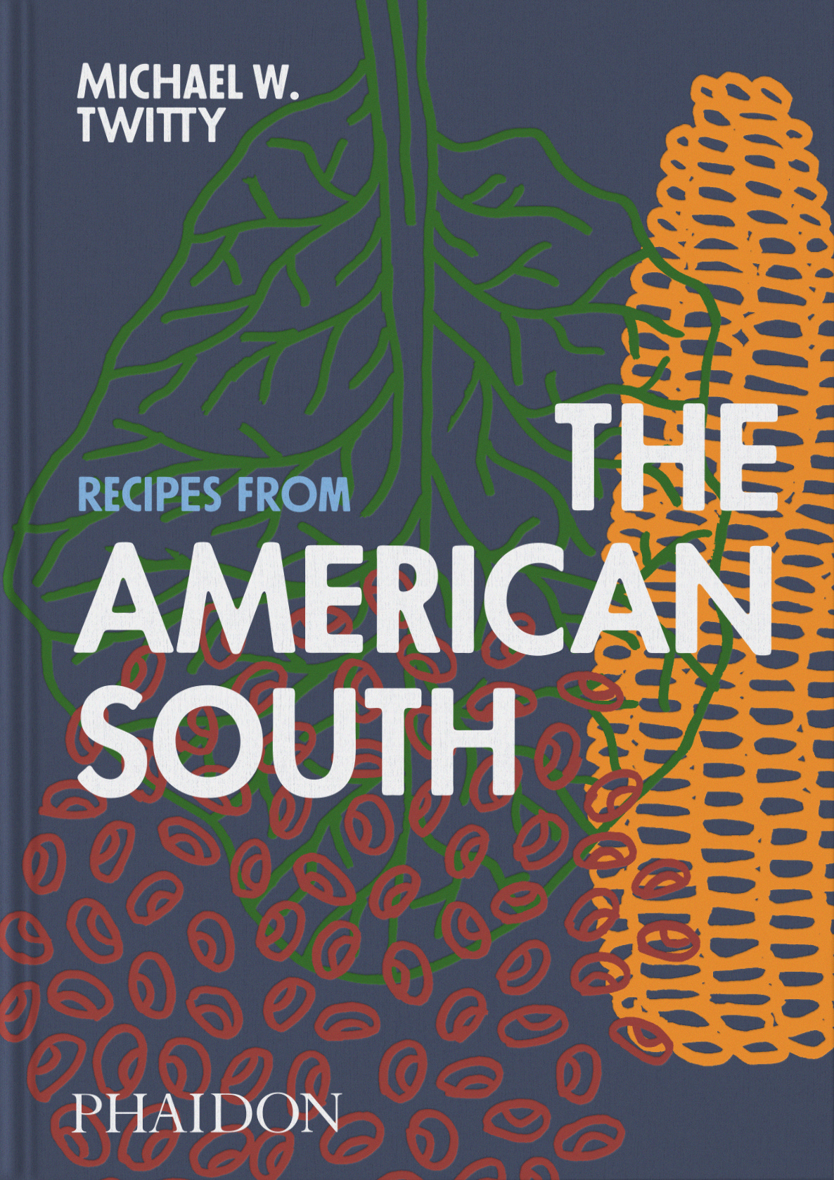 Illustrated cover of th eAmerican south, showing ear of corn.
