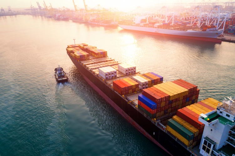 Tipos de buques de carga para el transporte marítimo y sus características