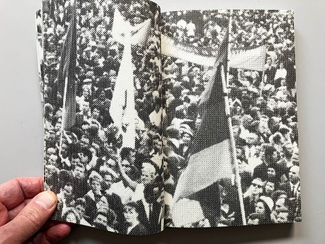 Page spreads from ‘Free jazz communism’