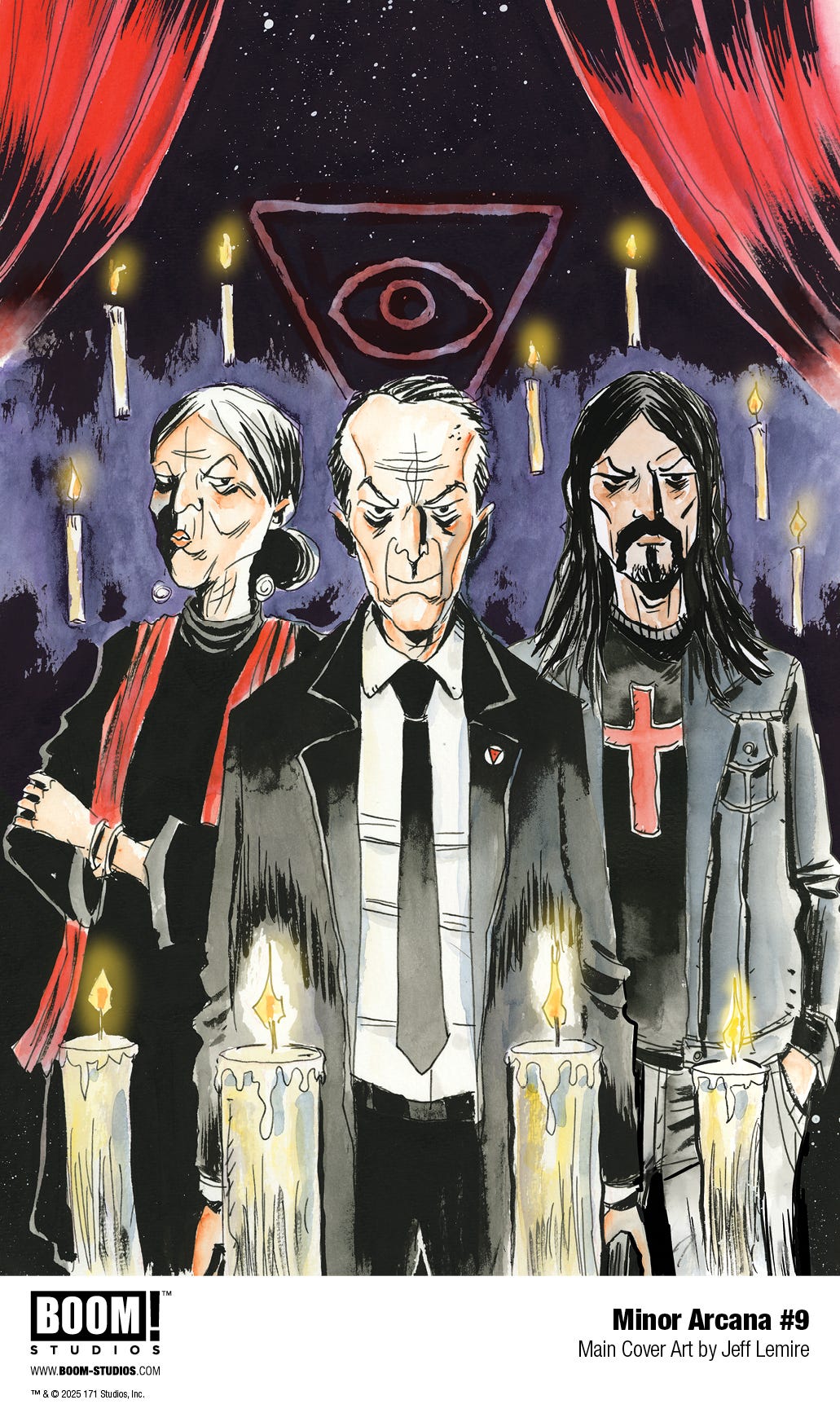 MINOR ARCANA 9 PREVIEW! - by Jeff Lemire