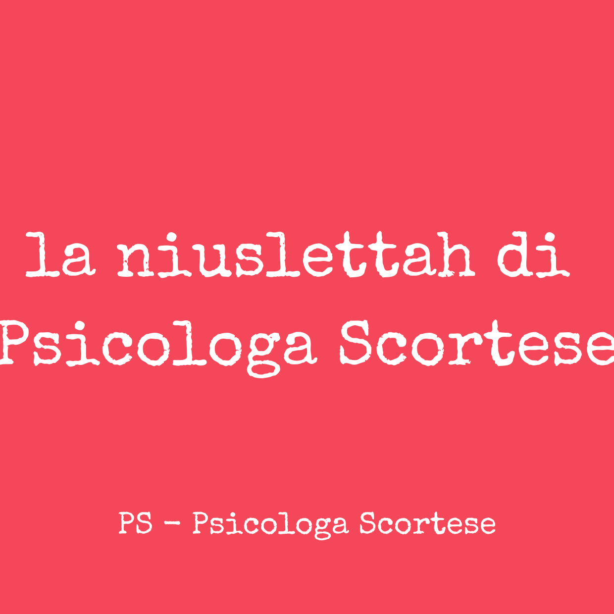 Psicologia Scortese