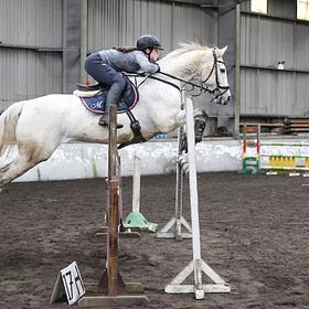 Another successful day of jumping at Connell Hill
