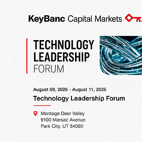 Musings from KeyBanc Technology Leadership Forum