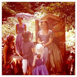 images from the New York Faerie Festival in Upstate New York