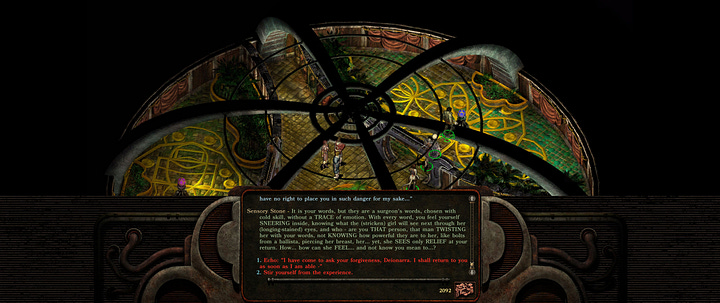 Δείγμα των διαλόγων στο Planescape: Torment: Enhanced Edition