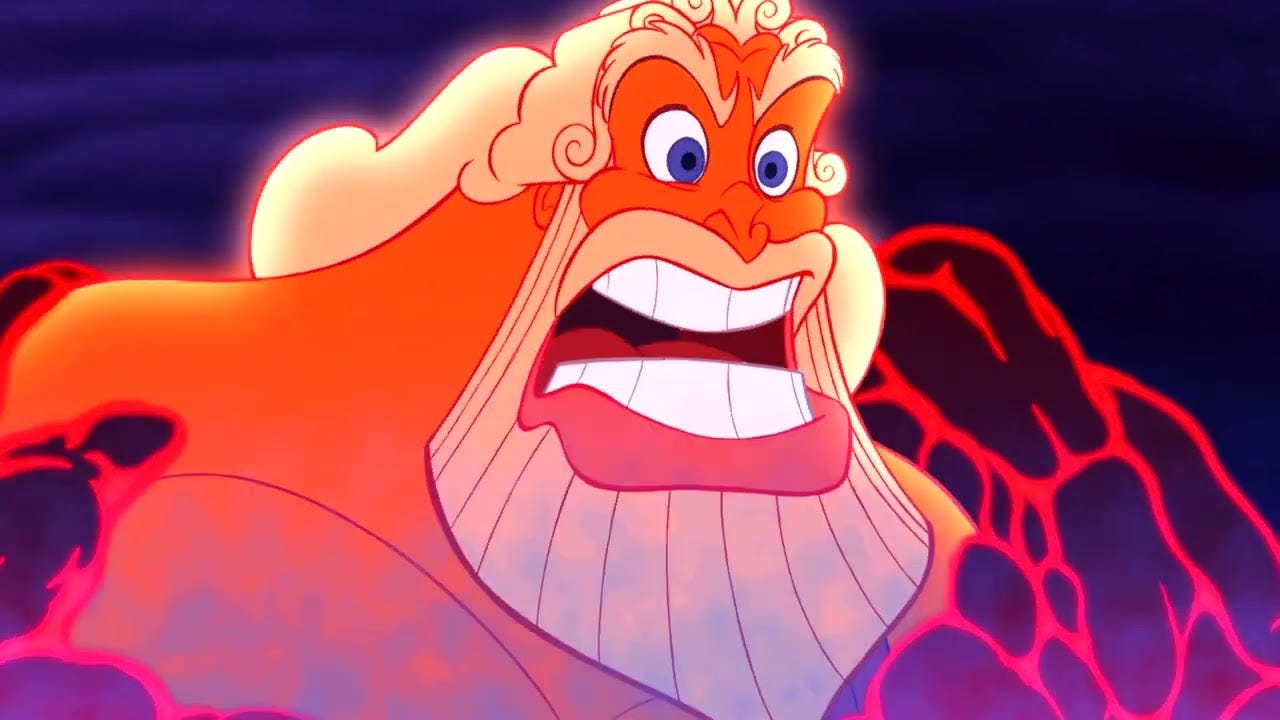 Hercules (1997) - Hades Attacks Olympus But Hercules Stops Him [UHD] -  YouTube