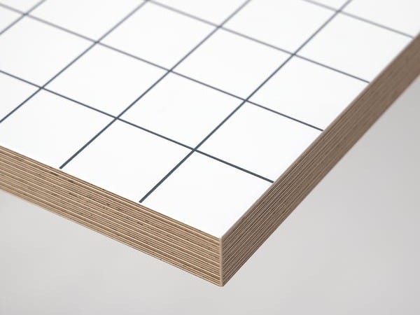 LAGKAPTEN Tabletop, white/anthracite, 55 1/8x23 5/8 "