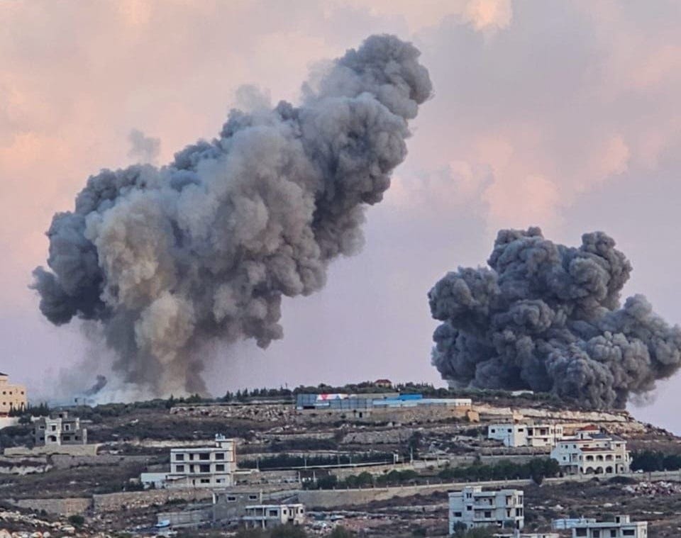 'Israel' conducts dozens of airstrikes on Lebanon, kills civilian 'Israel' conducts dozens of airstrikes on Lebanon, kills civilian