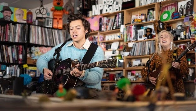 Harry Styles: NPR Music Tiny Desk Concert - YouTube