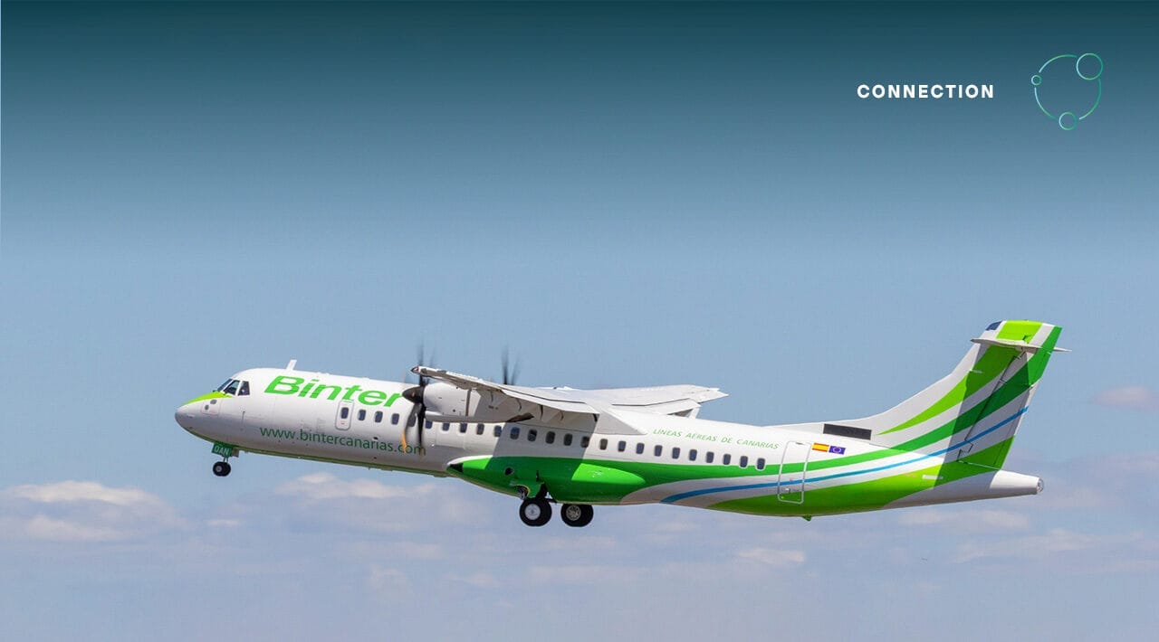 Binter Canarias ATR 72-600 inter-island operations