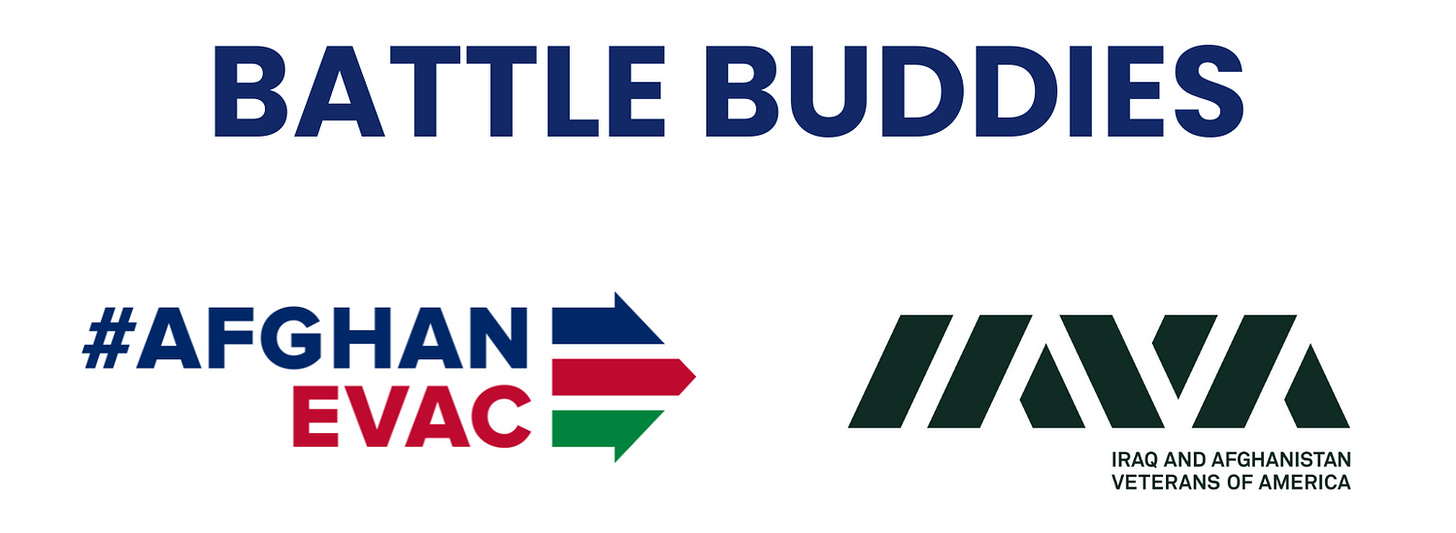 Battle Buddies — #AfghanEvac Battle Buddies — #AfghanEvac