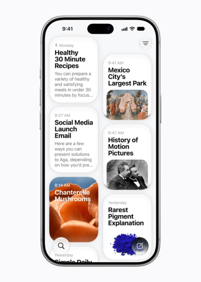When users want to revisit a past conversation or kick off a new one, they can open the all-new dedicated Siri app. When users want to revisit a past conversation or kick off a new one, they can open the all-new dedicated Siri app.