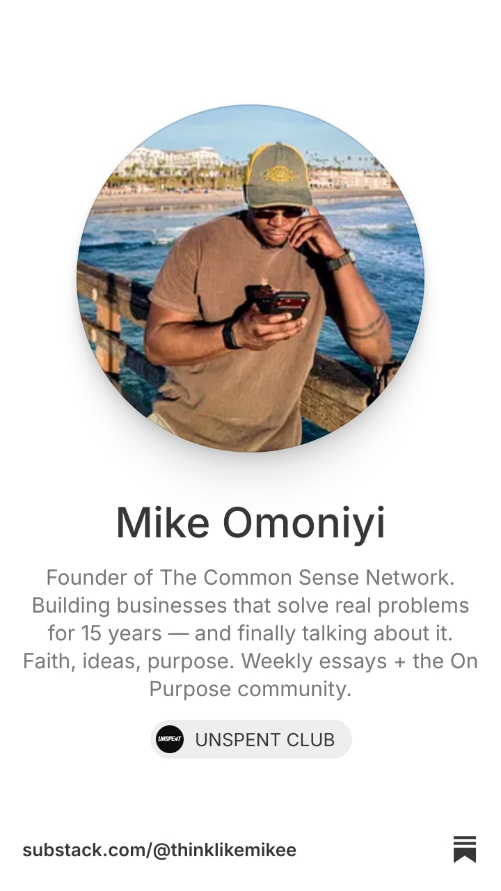Mike Omoniyi | Substack