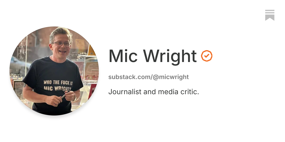 Mic Wright | Substack