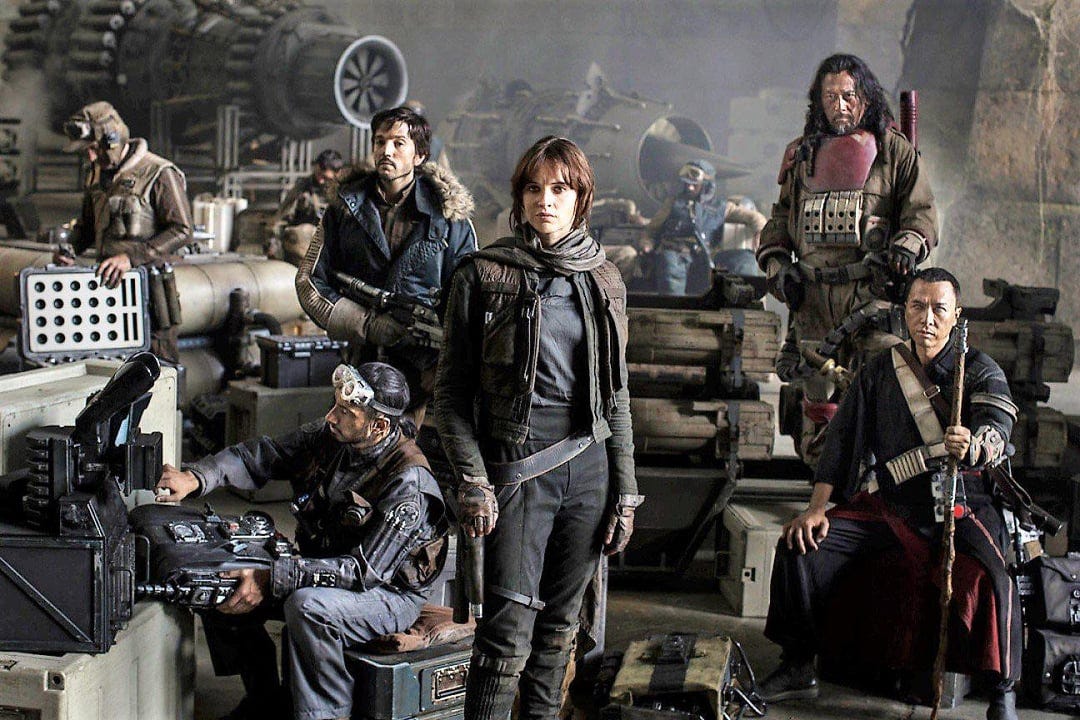 I got downvoted for saying Rogue One wasn't a perfect movie :  r/StarWarsCirclejerk