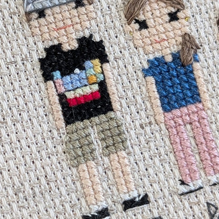 The Hidden Geometry of Aida Cloth - Two Little Kits