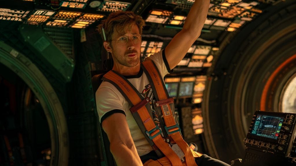Project Hail Mary | Still features Ryan Gosling as Dr. Ryland Grace in a space pod. Project Hail Mary | Still features Ryan Gosling as Dr. Ryland Grace in a space pod.