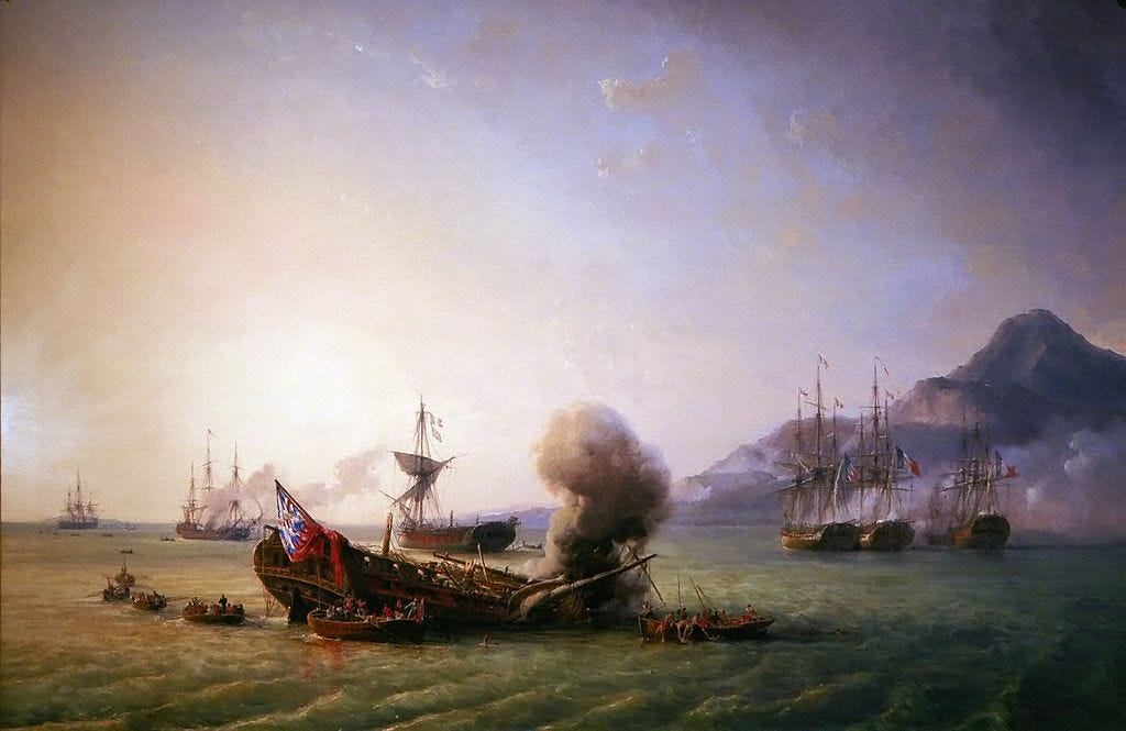 Combat de Grand Port, by Pierre-Julien Gilbert, MNM Combat de Grand Port, by Pierre-Julien Gilbert, MNM