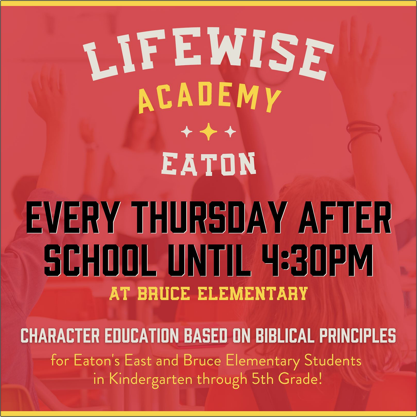 LifeWise Eaton, Ohio after school program.