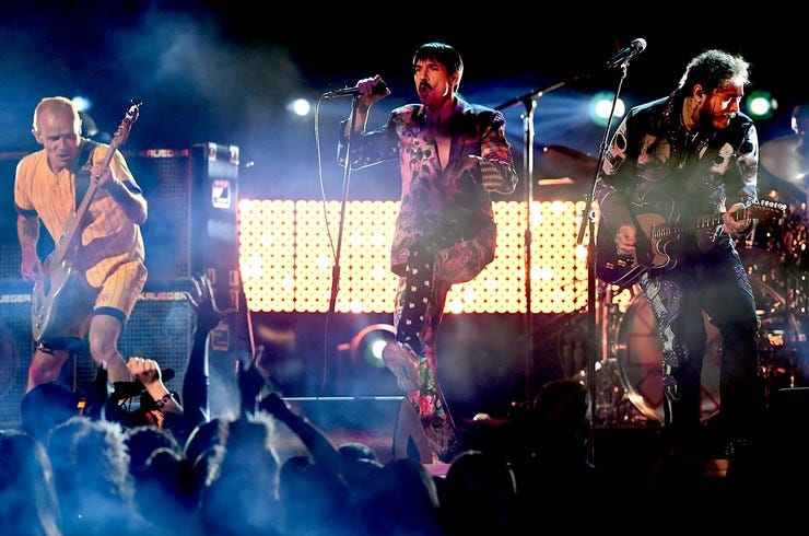 Red hot chili peppers 2019 grammys show billboard 1548